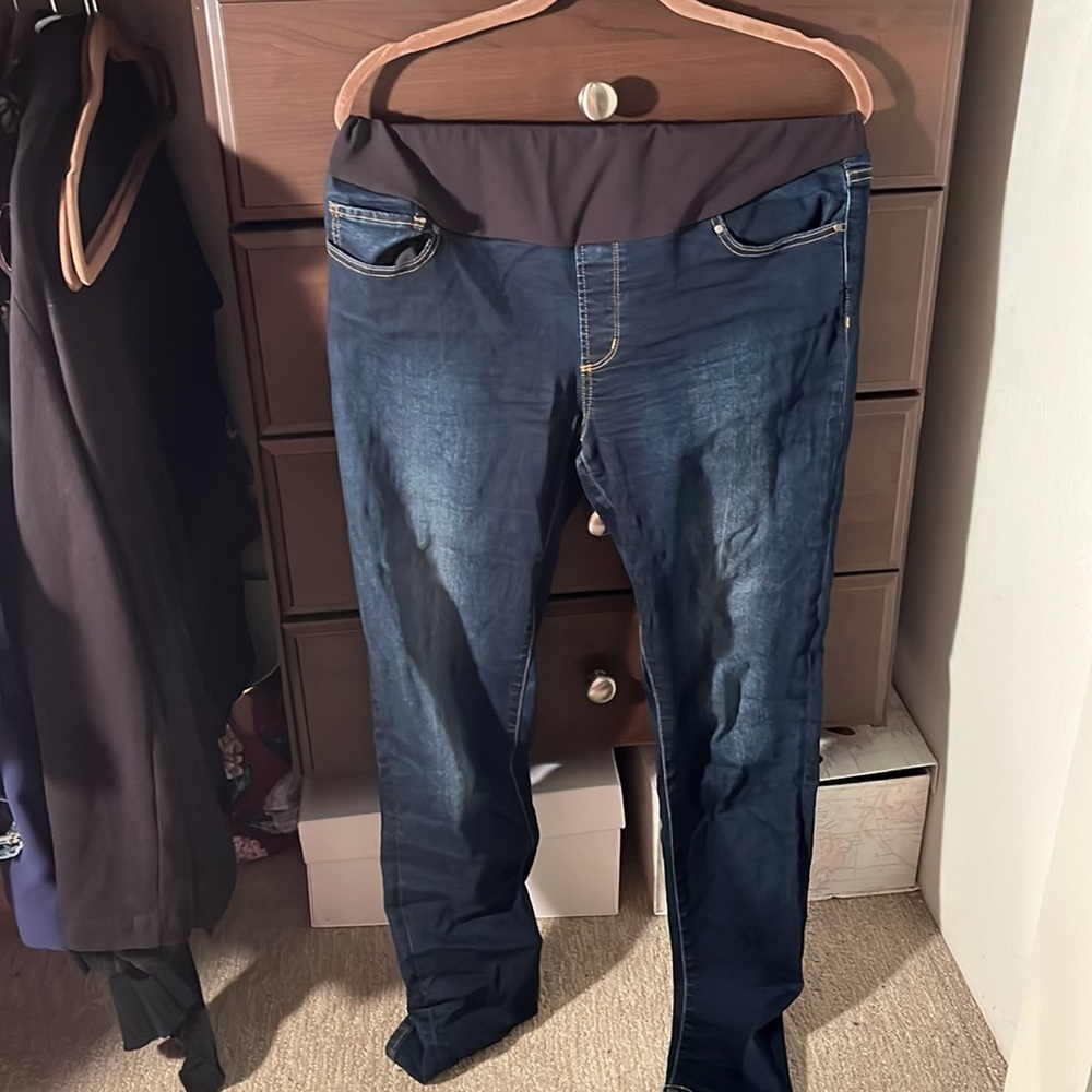Maternity Skinny Jeans - XL - NOM Brand